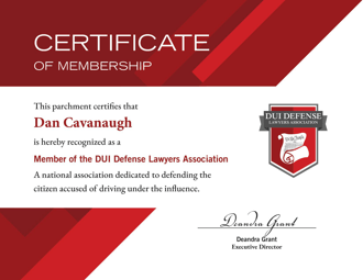 DUI Defense Membership